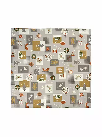 SANDER | Mantel cuadrado VALKENBURG 85x85cm Topo / Gris |